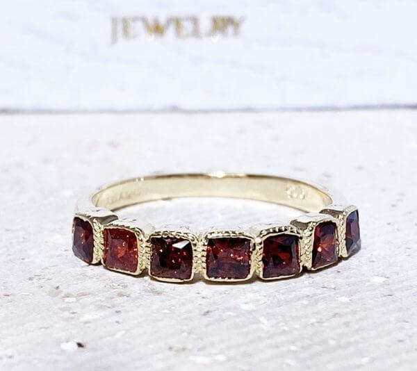 Red Garnet Ring